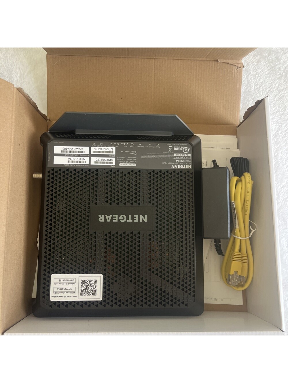 FAST High Speed NETGEAR Nighthawk AC1900 WiFi Cable Modem Router C7000 - Picture 9 of 9